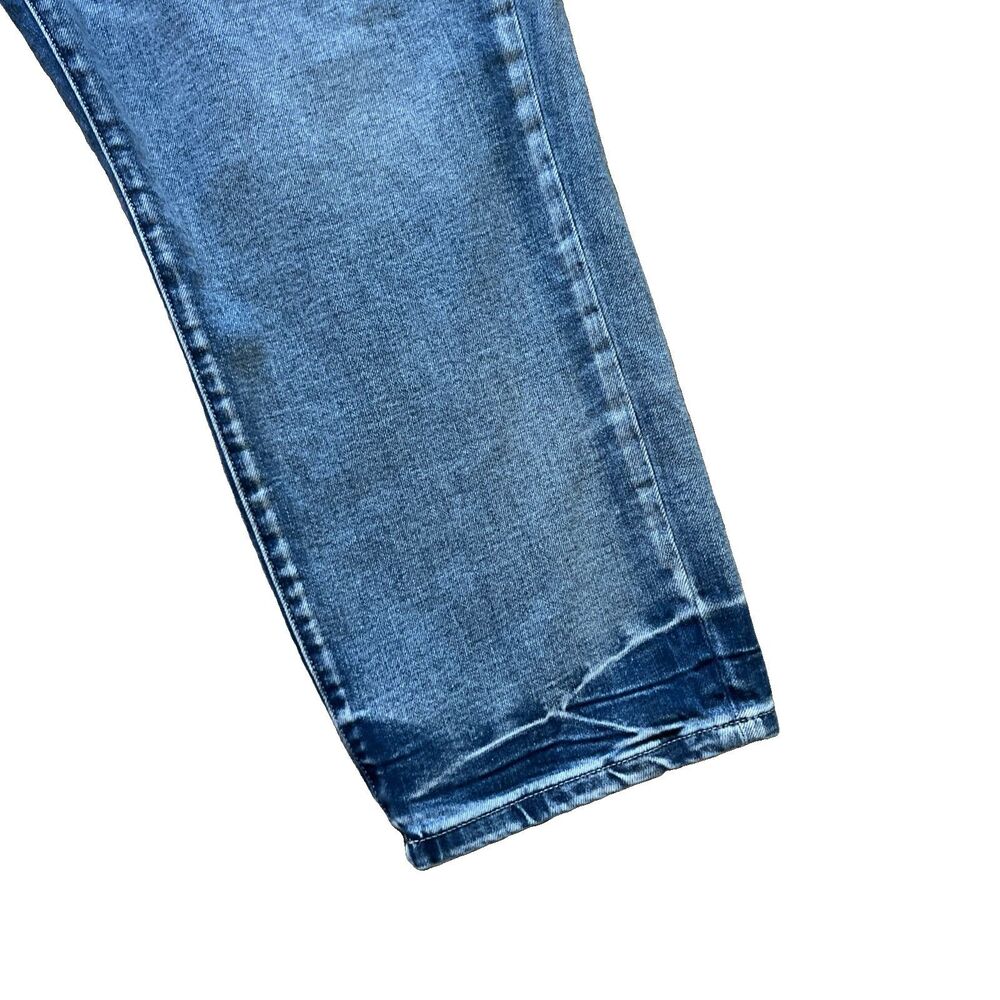 NYDJ Jeans Size 18 Boyfriend High Rise Torrent Peak Blue Lift Tuck - Picture 2 of 8